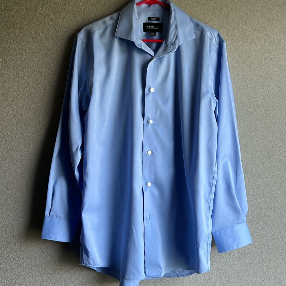Kenneth Cole Slim Fit Dress Shirt (Non-Iron)
